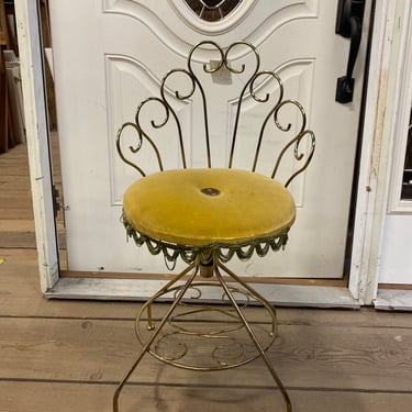 Vintage "Pasco Original" Hollywood Regency Vanity Chair
