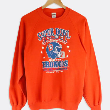 Vintage 80s Sweatshirt Denver BRONCOS Football Nfl Soft XL