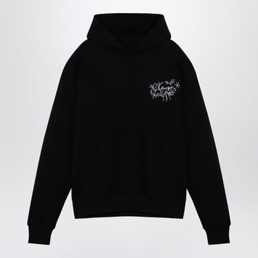 Kenzo Black Hoodie With Logo Men