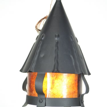 Storybook Style Cottage Arts and Crafts exterior Pendant Lantern #2211 SHIPPING INCLUDED 