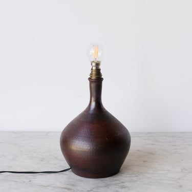 Hand Made Stoneware Lamp