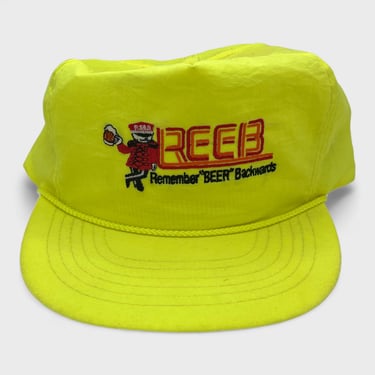 Vintage Reeb Beer Snapback Hat