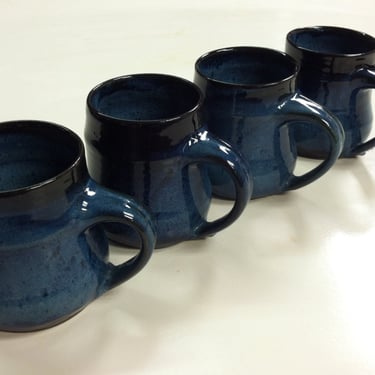 handmade mugs, blue mugs, ceramic mugs, coffee mugs, pottery mugs, mugs 