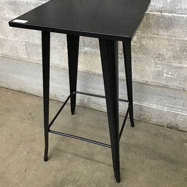 Black Metal Cafe Table (Seattle)