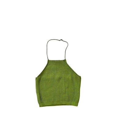 Green Knit Halter