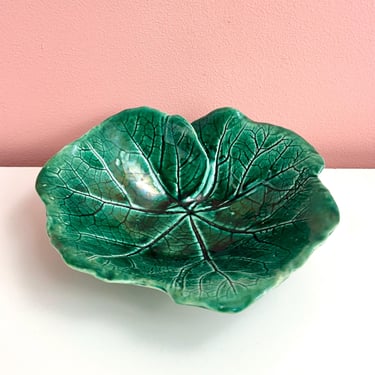 Studio Pottery Cabbage Catchall Bowl 