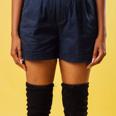 Vintage 90's Blue Highwaist Shorts 