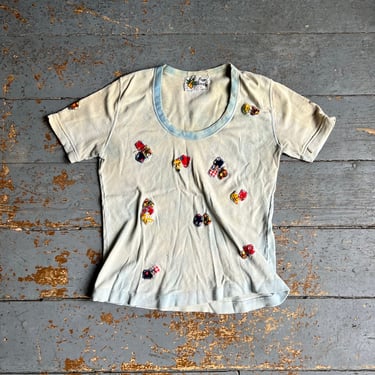Vintage 70s Well Worn Pear Blossom Shirt 
