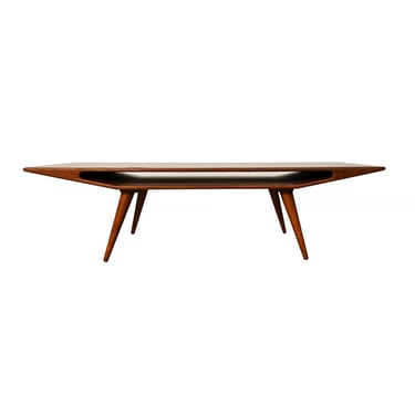 Teak Coffee Table Omann Jun Model 100 Danish Modern 