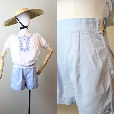 1950s cotton shorts xs | new summer 