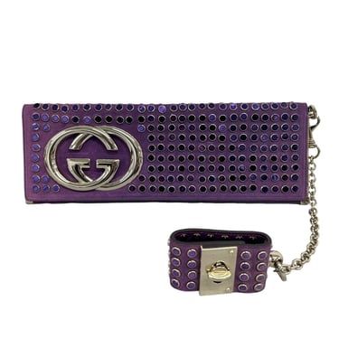 Gucci Purple Bracelet Bag