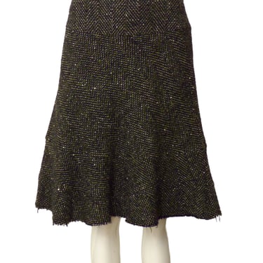 JUNYA WATANABE- 2006 Wool Tweed Skirt, Size 8