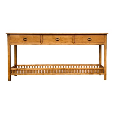 The Sterling Collection Maple Rustic European Sideboard 