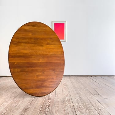 Large oval mid century modern teak dining table, extendable,Danish Design made out of solid teak wood, 1970s, Denmark 