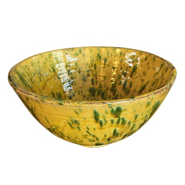 Moroccan Provence Yellow Bowl