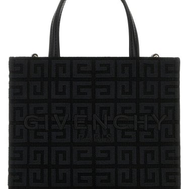 Givenchy Woman Black Canvas G-Tote Handbag