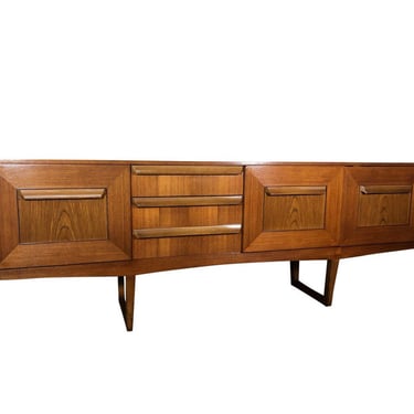 Mid Century Teak Credenza Stateroom By Stonehill Refinished 