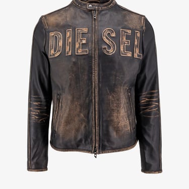 Diesel Man Diesel Man Brown Leather Jackets