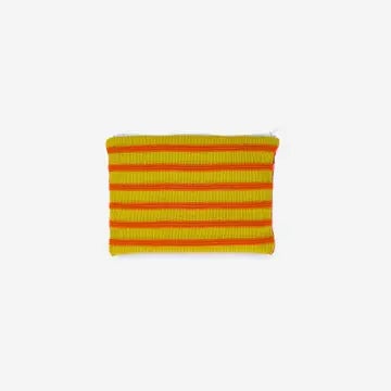 Super Stripe Knit Pouch