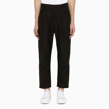 Stone Island Shadow Project Black Baggy Trousers Men