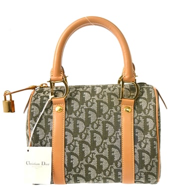 Christian Dior Green Trotter Handbag
