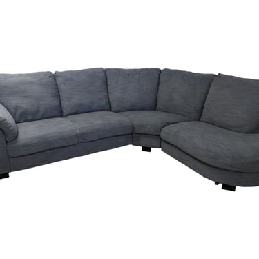 Gray Sectional With Chaise
