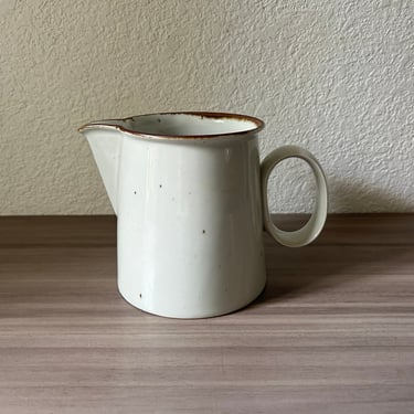 Vintage 5" Stoneware milk jug "Brown Mist" by Niels Refsgaard 
