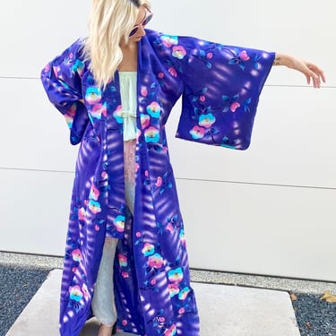 Purple Haze Cotton Kimono