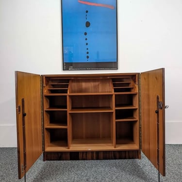 Stunning Brazilian Rosewood Magic Box Desk by Gritsch