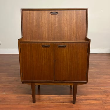 Turnidge Mid-Century Teak Secretary Desk