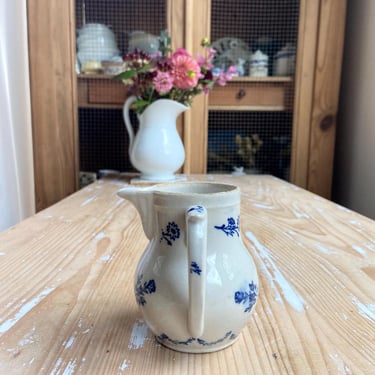 Beautiful vintage French stoneware St Uze creamer 