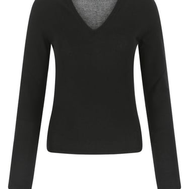 Prada Woman Black Cashmere Blend Sweater