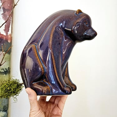 MCM Scandinavian Large Ceramic Bear Figurine 