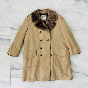 ジャケット・アウター LONDON FOG Vintage Trench Coat Vintage London Fog Classic Beige Cotton Maincoats Shell
