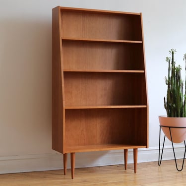 HARLOW - Handmade Mid Century Modern Inspired Minimalist Bookshelf - Made in USA! 