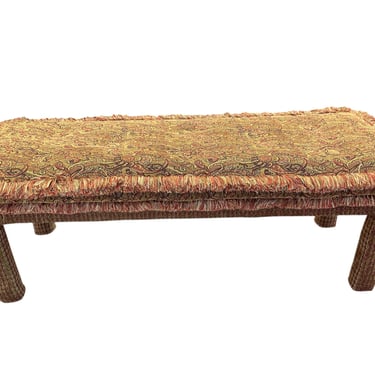 Ottoman Bench, Handmade