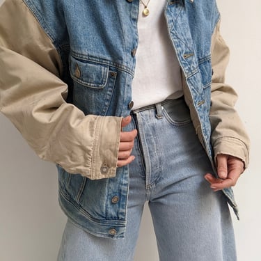 Vintage Gap Denim &amp; Khaki Jacket