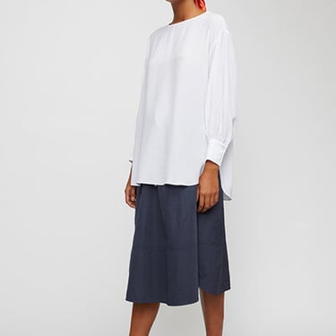 Just Female Helpful Blouse - white on Garmentory