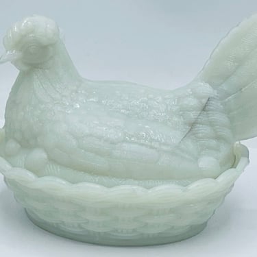 Portieux Vallerysthal France Milk Glass 5