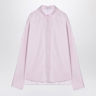 Loewe Pink Cotton Turn-Up Shirt Women