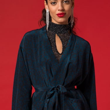 Gaby Duster | Indigo Kitty Cat Dreamer