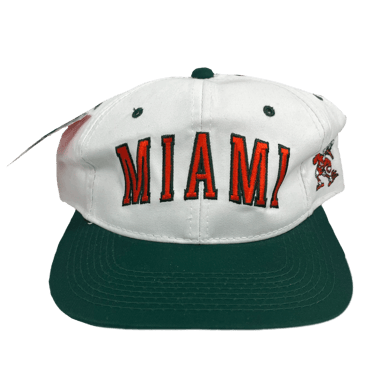 Vintage University Of Miami "Hurricanes" Hat