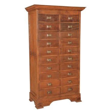 Teak Chest with Drawers