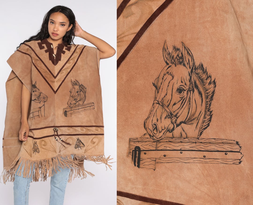 70s Hooded Tapestry Cape – Luxie Vintage