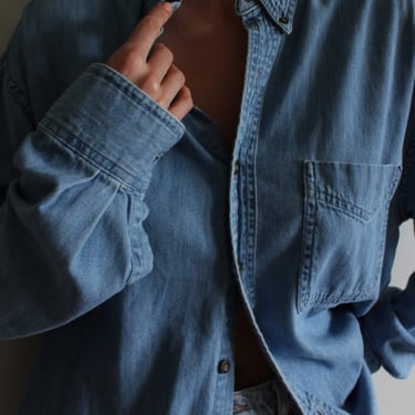 Classic Vintage L.L.Bean Denim Button Down