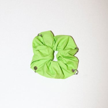 KkCo Pierced Scrunchie - Celery