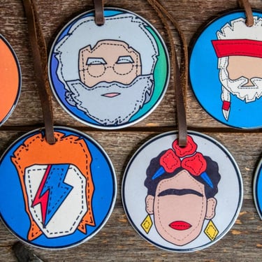 Ceramic Ornaments | Holiday | Icons 