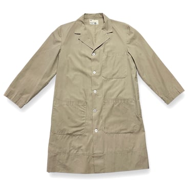 Vintage 1960s Shop Coat ~ size S to M ~ Work Jacket ~ Worn-In ~ 
