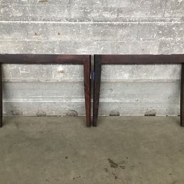 Pair of Hardwood Table Legs (Seattle)