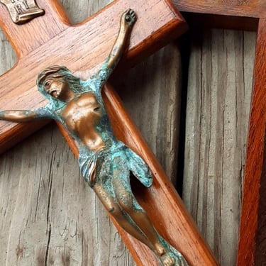 Vintage Last Rights Crucifix - Sick Call Prayer - Catholic Church